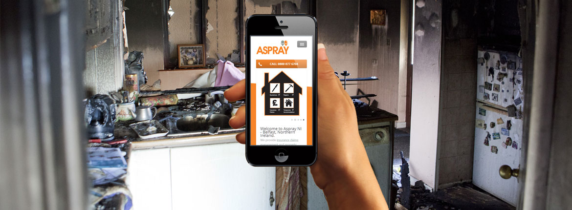 Aspray NI Responsive Website Design Belfast Northern Ireland